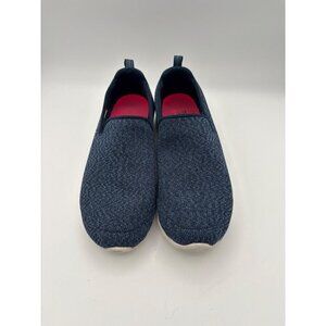 Skechers Womens Slip-On Walking Shoes Size 7.5 Navy
